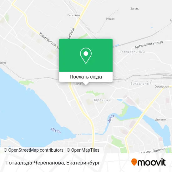 Карта Готвальда-Черепанова