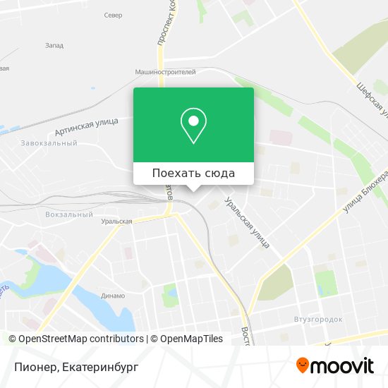 Карта Пионер