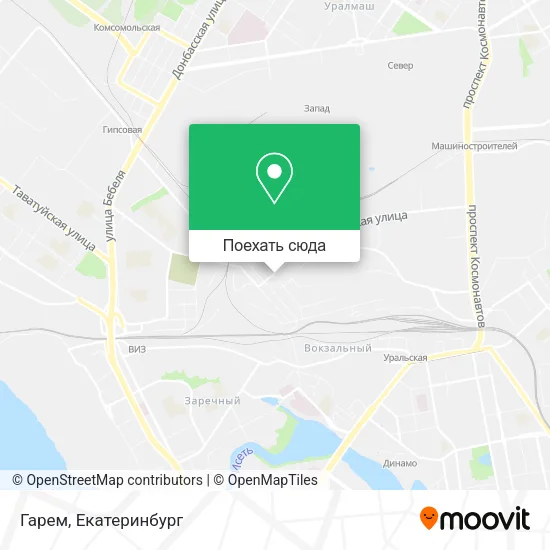 Карта Гарем