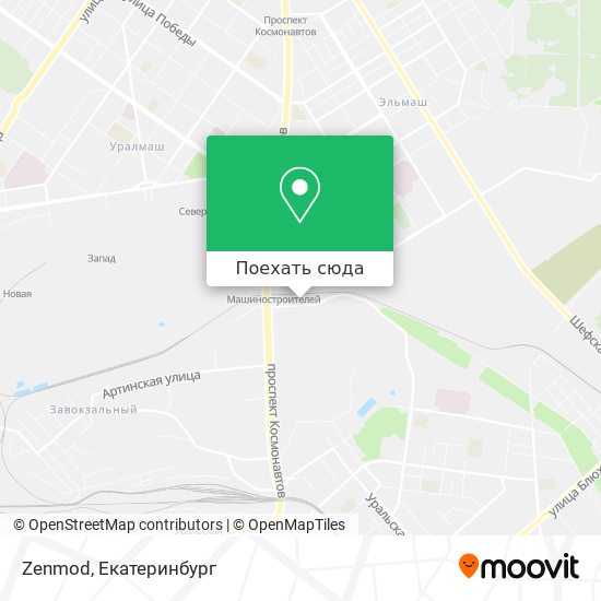 Карта Zenmod