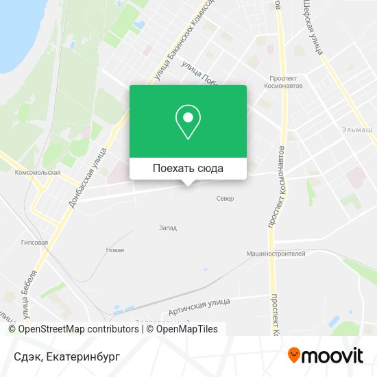 Карта Сдэк