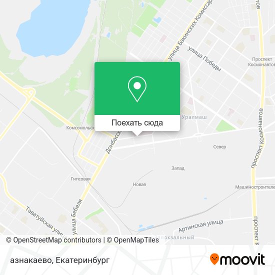 Карта азнакаево
