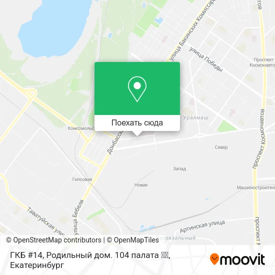 Карта ГКБ #14, Родильный дом. 104 палата 💙⚡️