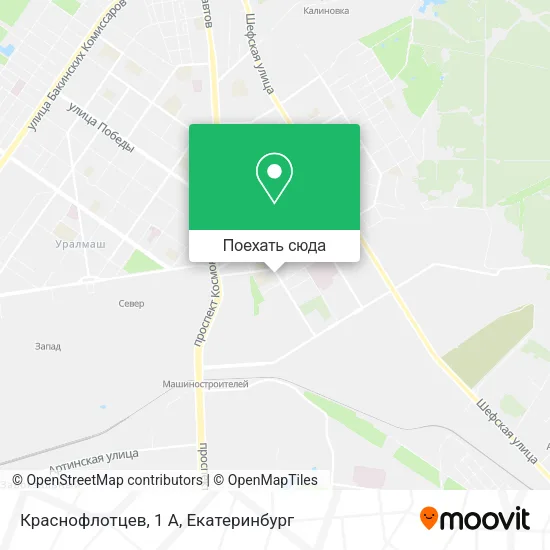 Карта Краснофлотцев, 1 А