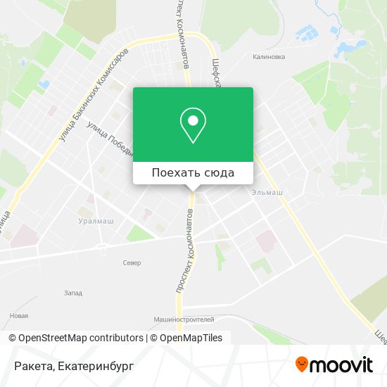 Карта Ракета