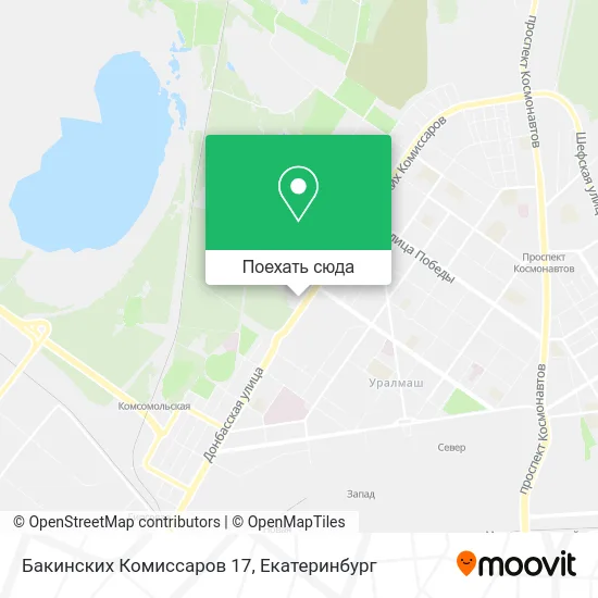 Карта Бакинских Комиссаров 17