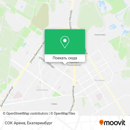 Карта СОК Арена