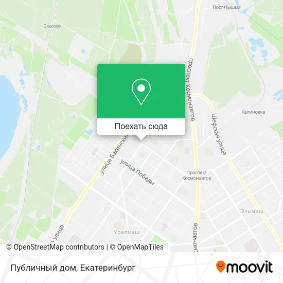 Карта Публичный дом