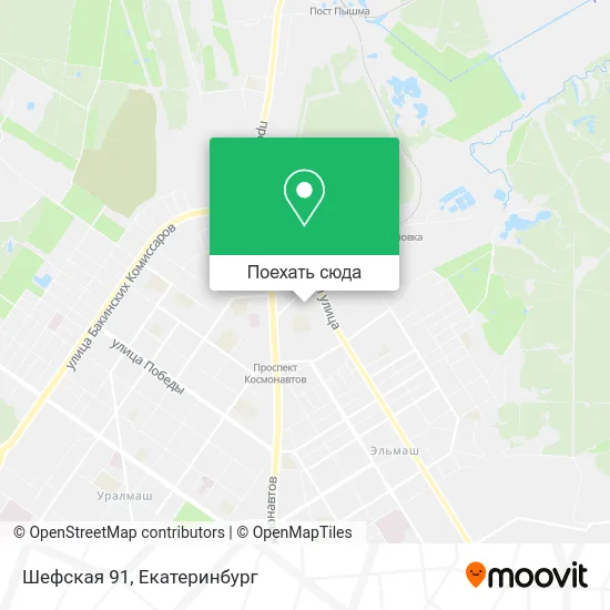 Карта Шефская 91