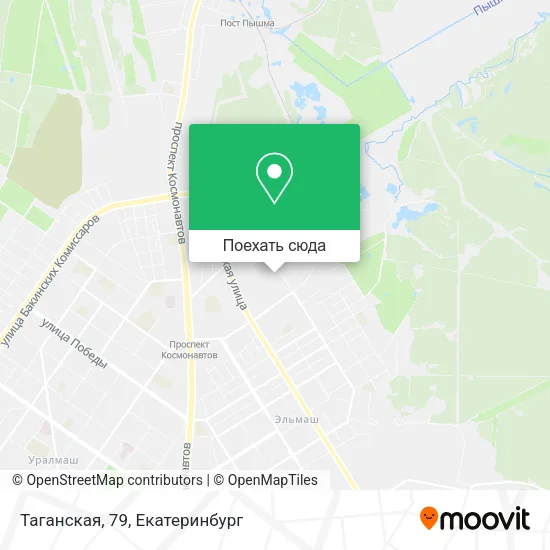 Карта Таганская, 79