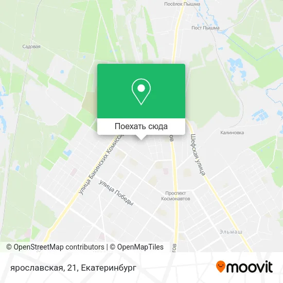 Карта ярославская, 21