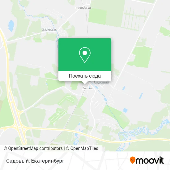 Карта Садовый