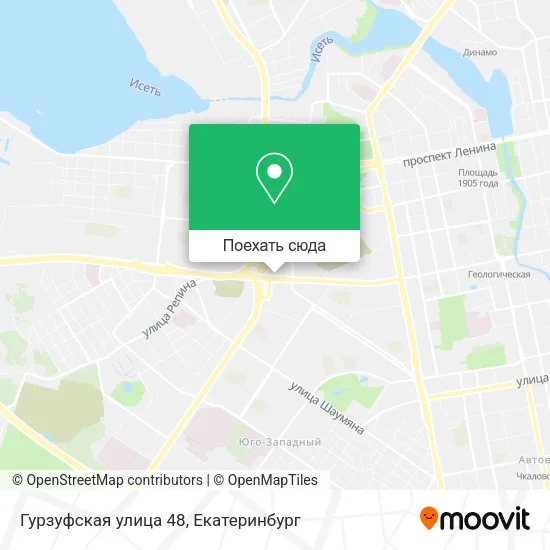 Карта Гурзуфская улица 48