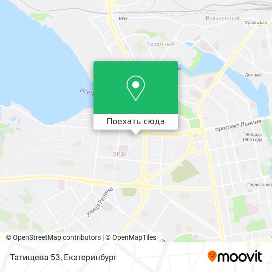 Карта Татищева 53