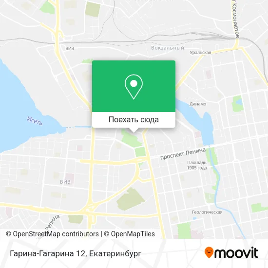 Карта Гарина-Гагарина 12