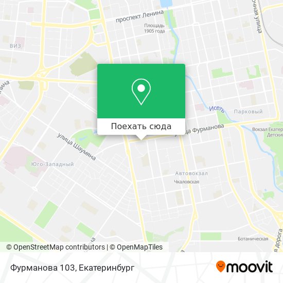 Карта Фурманова 103