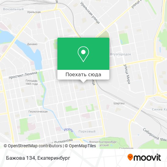 Карта Бажова 134