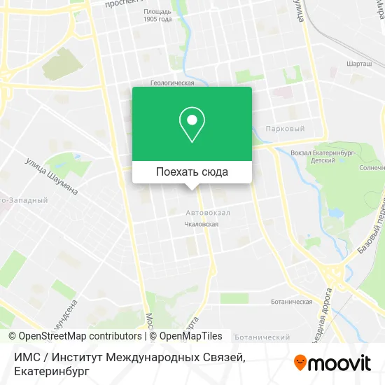 Карта ИМС / Институт Международных Связей