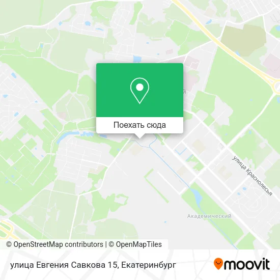 Карта улица Евгения Савкова 15
