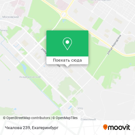 Карта Чкалова 239