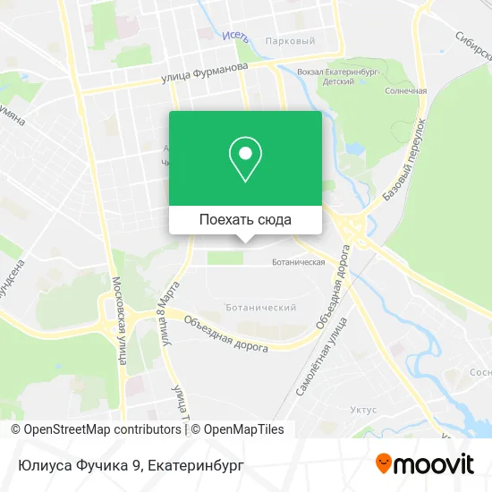 Карта Юлиуса Фучика 9