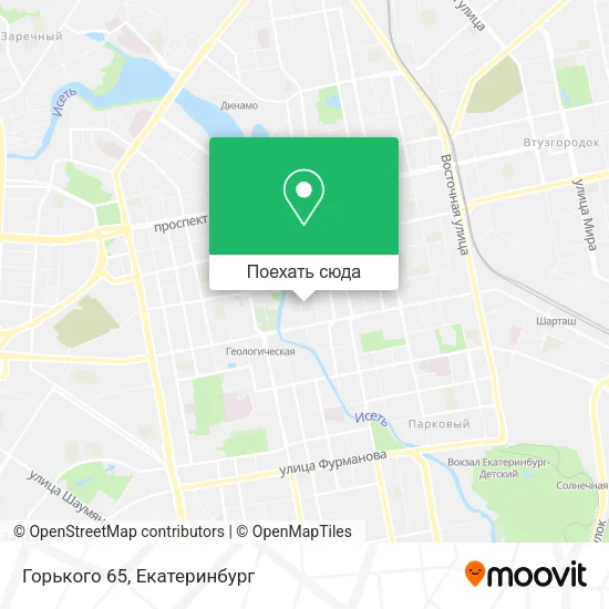 Карта Горького 65