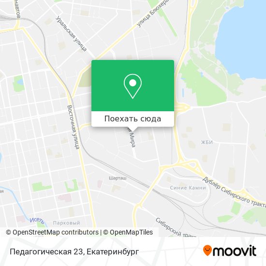 Карта Педагогическая 23