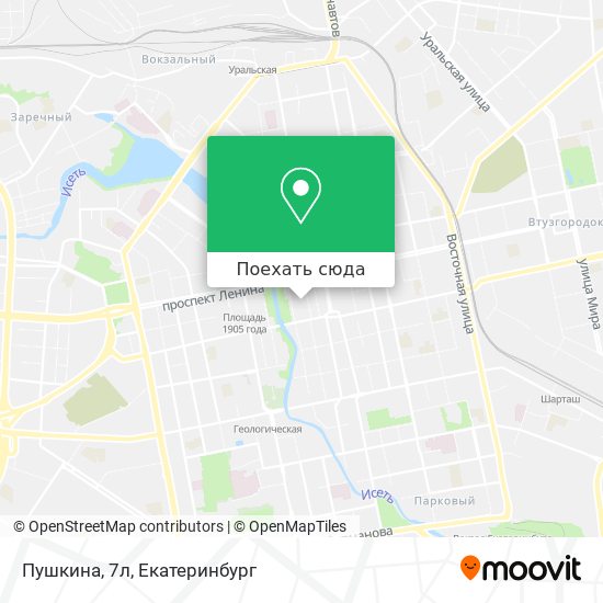 Карта Пушкина, 7л