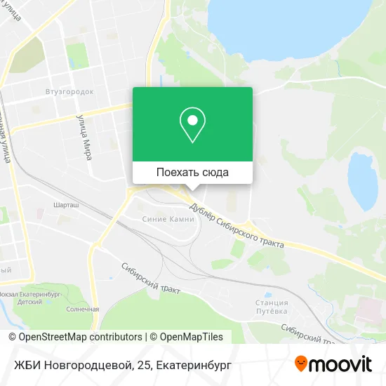 Карта ЖБИ Новгородцевой, 25