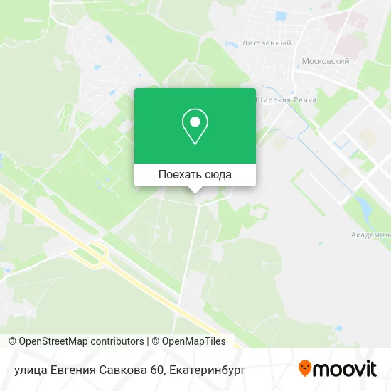 Карта улица Евгения Савкова 60