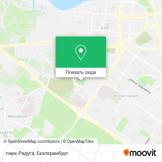 Карта парк Радуга