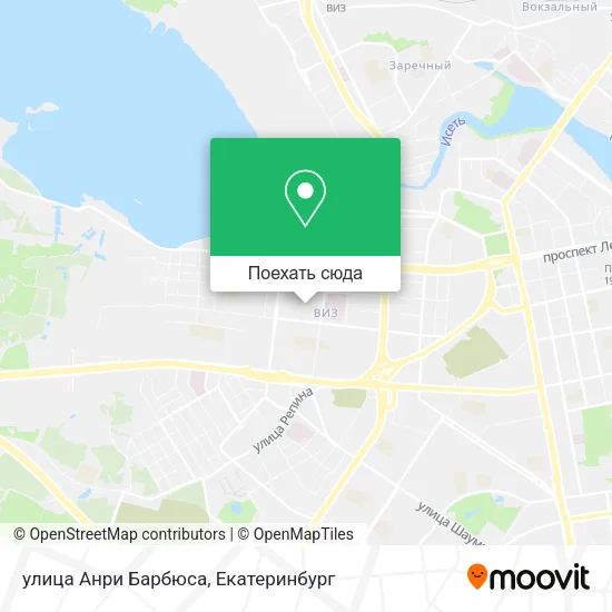 Карта улица Анри Барбюса