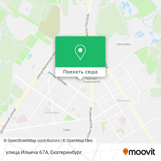 Карта улица Ильича 67А