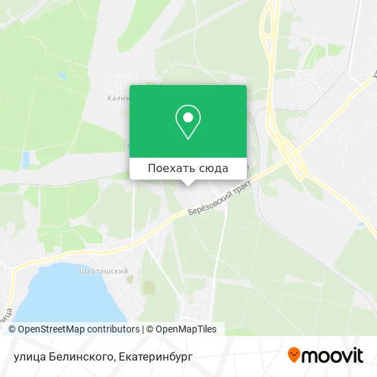 Карта улица Белинского