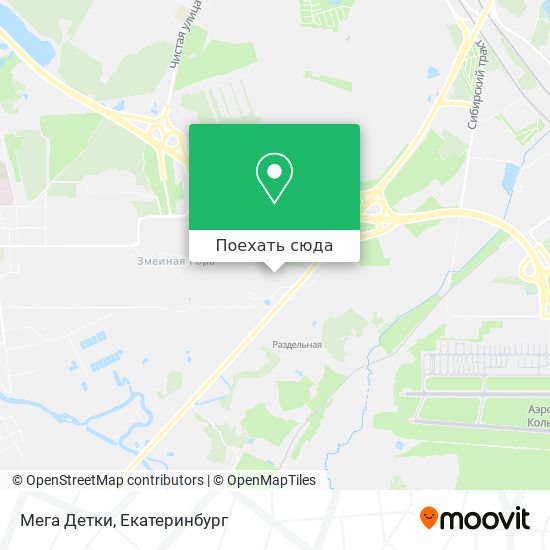 Карта Мега Детки