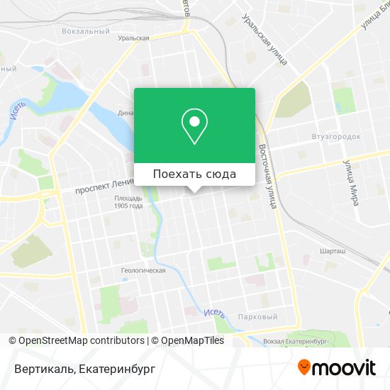 Карта Вертикаль