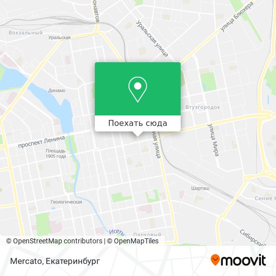 Карта Mercato