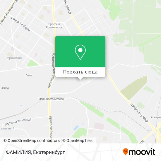 Карта ФАМИЛИЯ