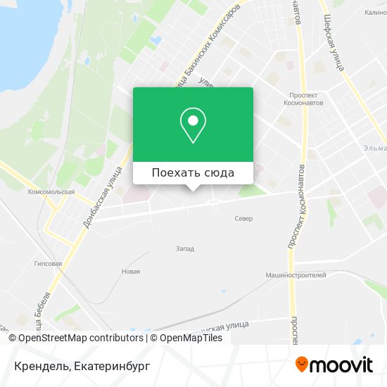 Карта Крендель