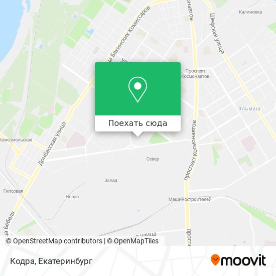Карта Кодра