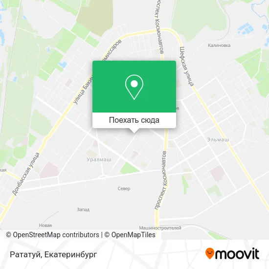 Карта Рататуй