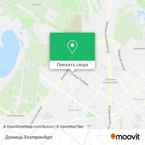 Карта Домица