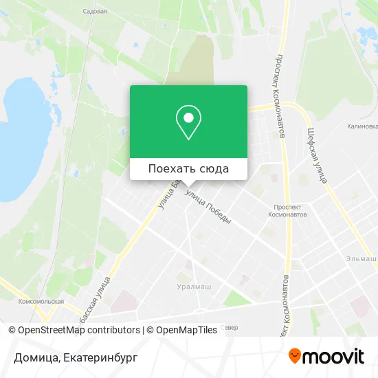 Карта Домица