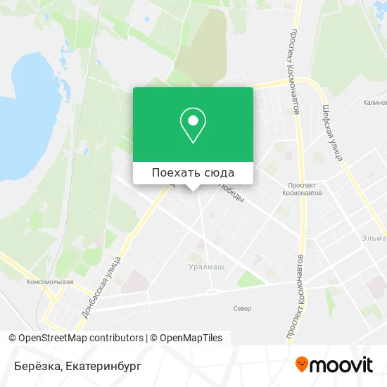 Карта Берёзка