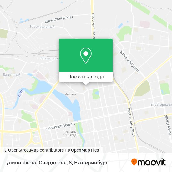Карта улица Якова Свердлова, 8