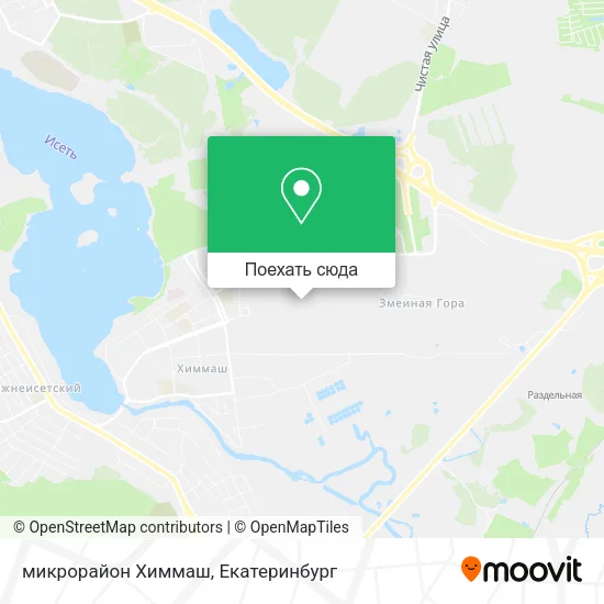 Карта микрорайон Химмаш