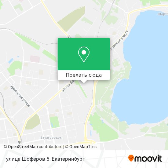 Карта улица Шоферов 5