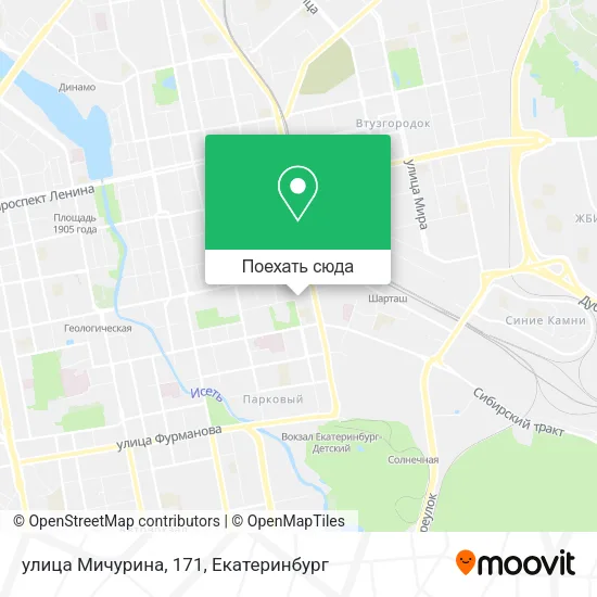 Карта улица Мичурина, 171