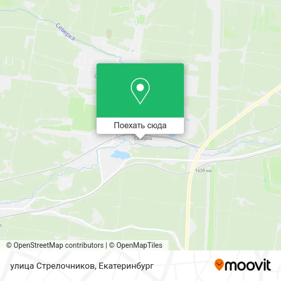 Карта улица Стрелочников