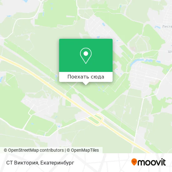 Карта СТ Виктория